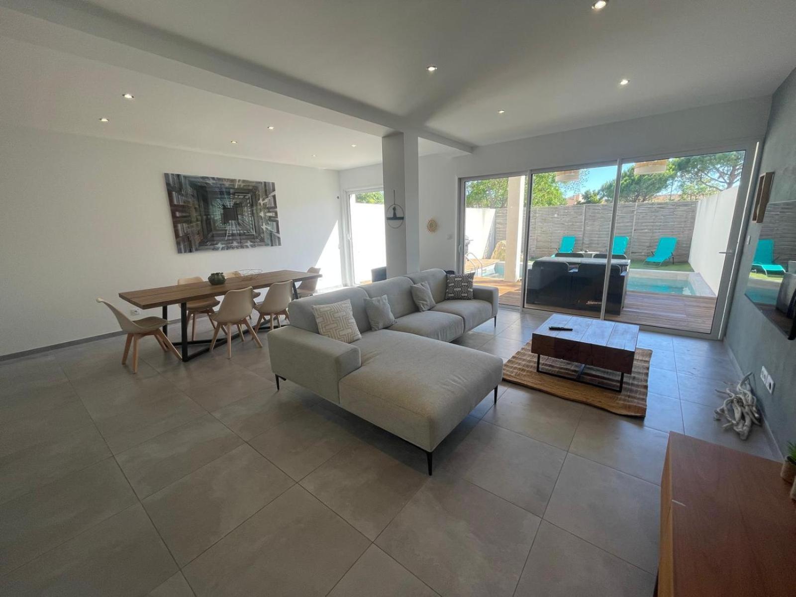 Villa Design Cap Dagde Piscine Et Plage Le Grau-dʼAgde Extérieur photo