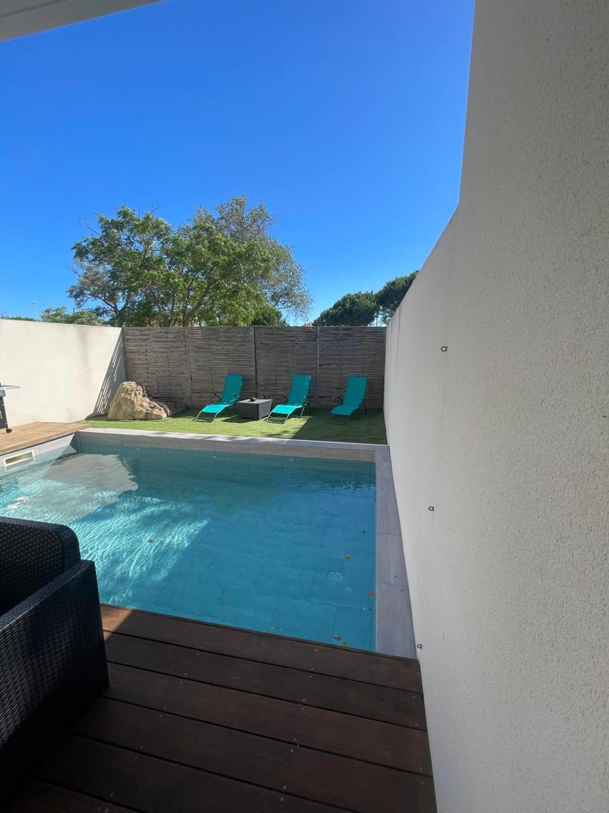 Villa Design Cap Dagde Piscine Et Plage Le Grau-dʼAgde Extérieur photo