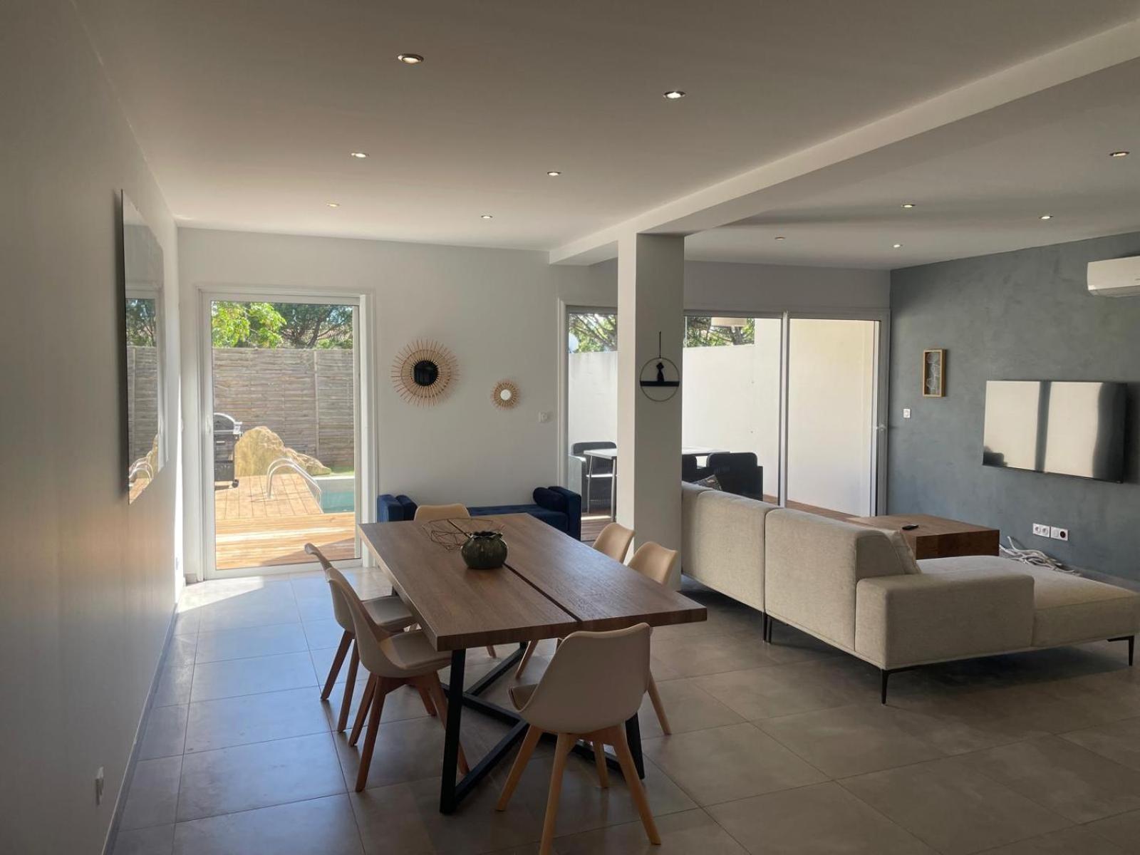 Villa Design Cap Dagde Piscine Et Plage Le Grau-dʼAgde Extérieur photo